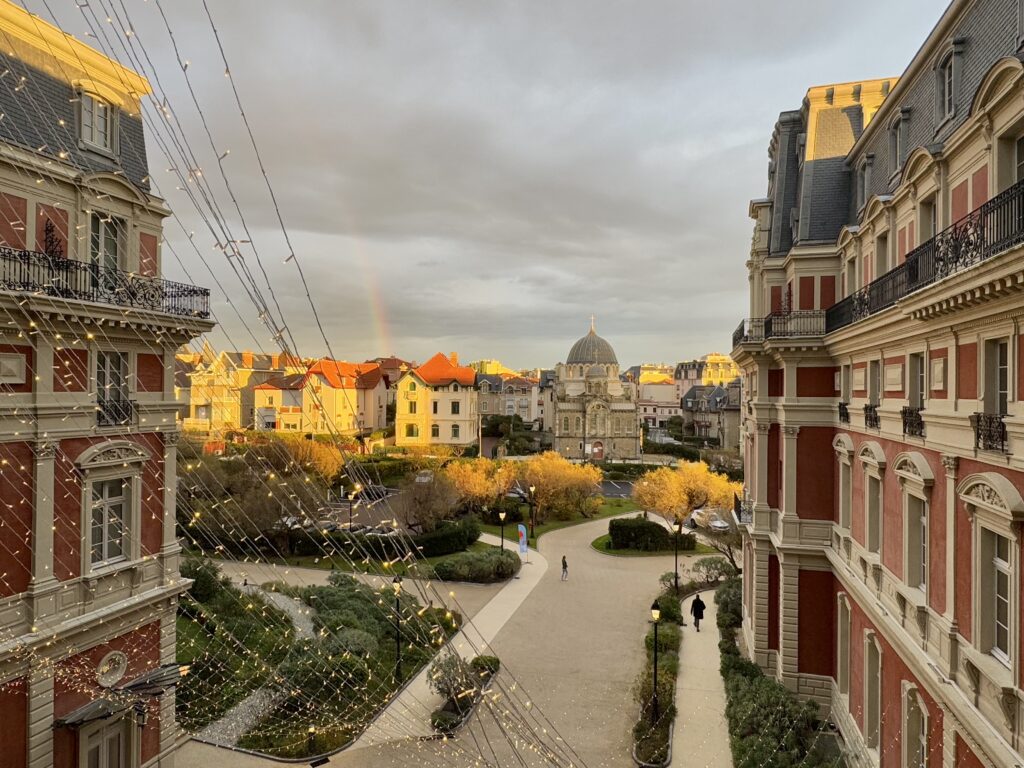 Rainbow in Biarritz