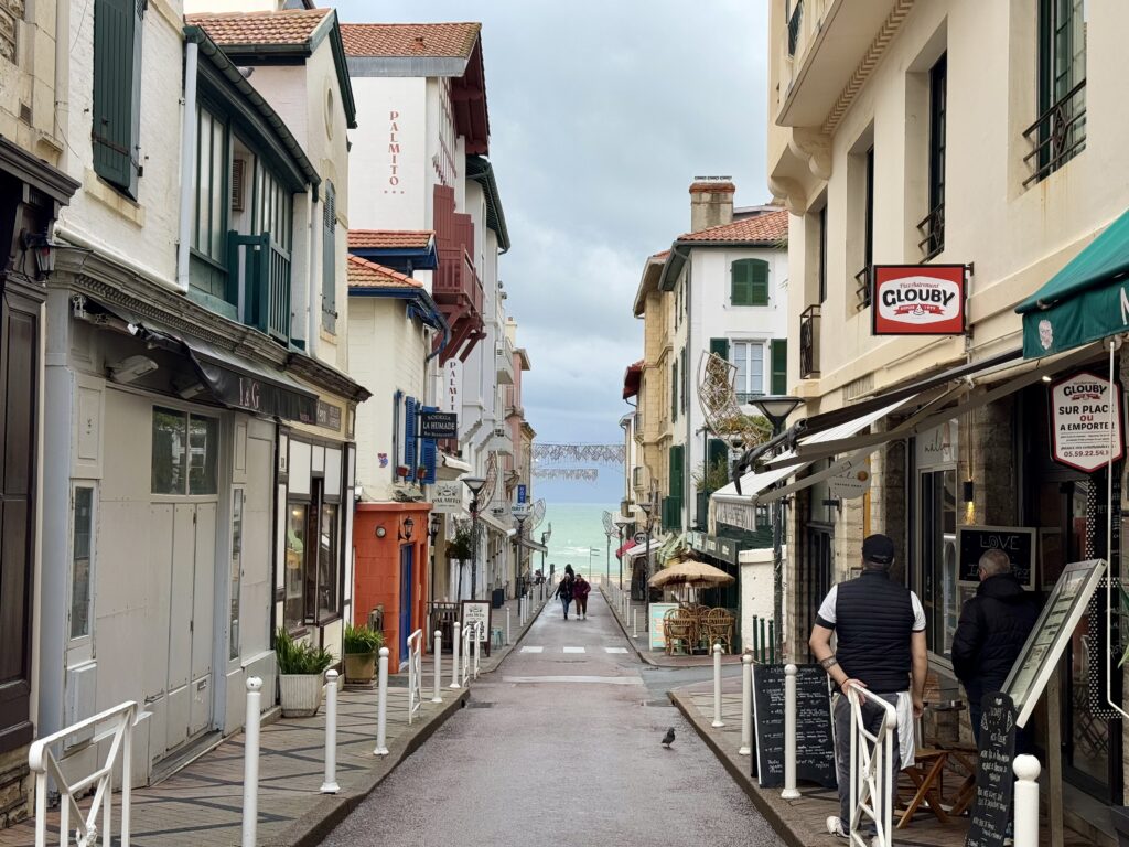 Biarritz Street View to the Water
