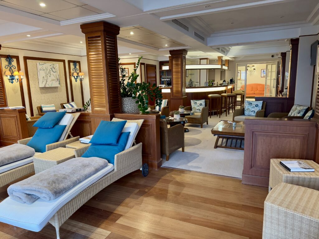 View of the Spa Space at Hôtel du Palais Biarritz