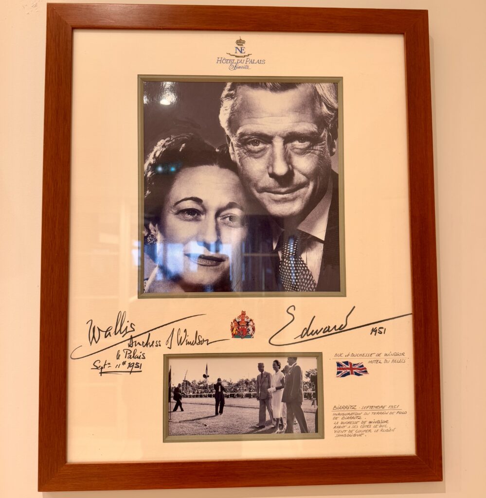 The Duke and Duchess of Windsor Remembered for their Staying at Hôtel du Palais Biarritz