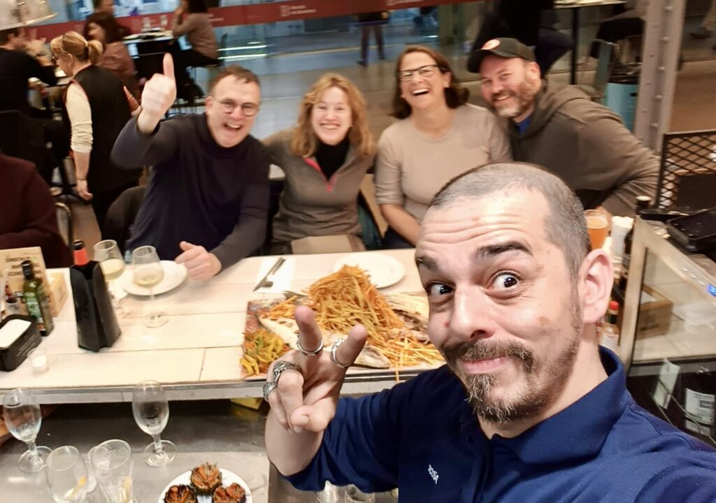 Favorite Lunch Spot (Medusa 73) with Friends