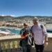 Julie, Nik and Koval the Dog in Nice