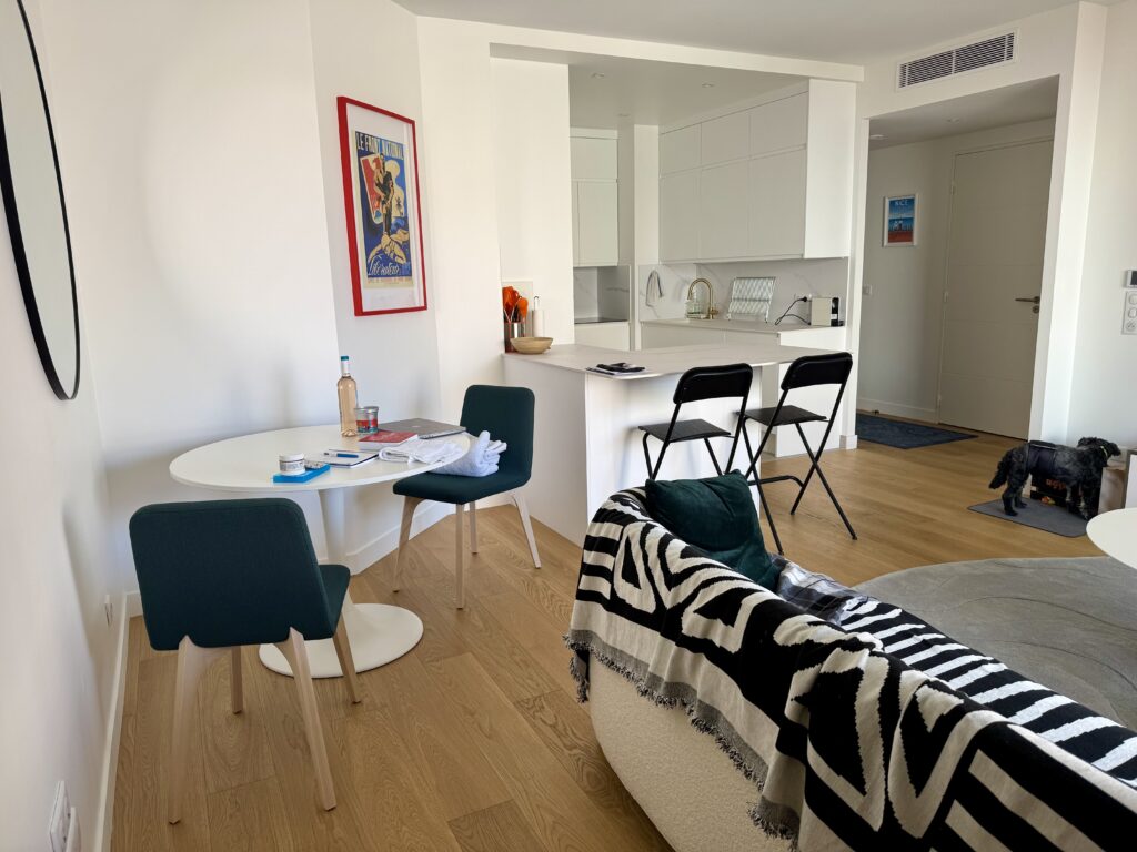 Another View of the Living Room and Kitchen