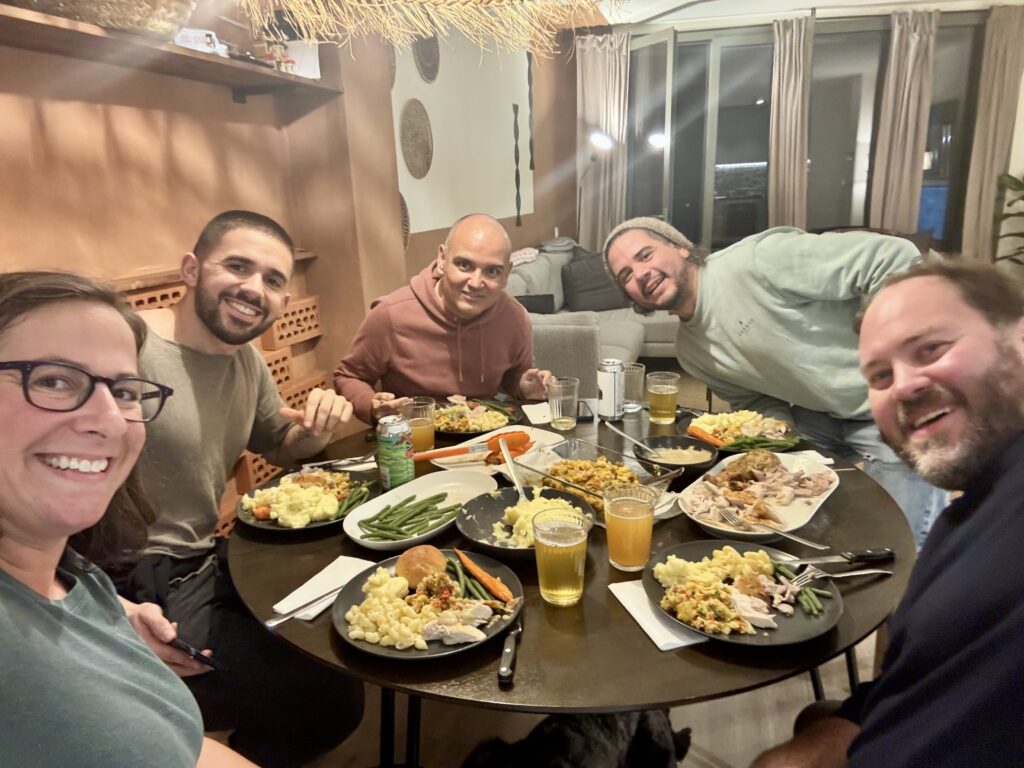 We Hosted Thanksgiving