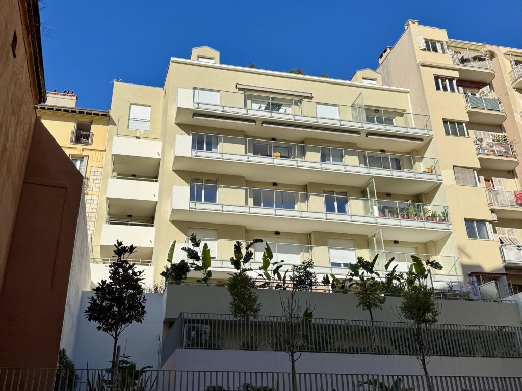 View to the Back of the Building