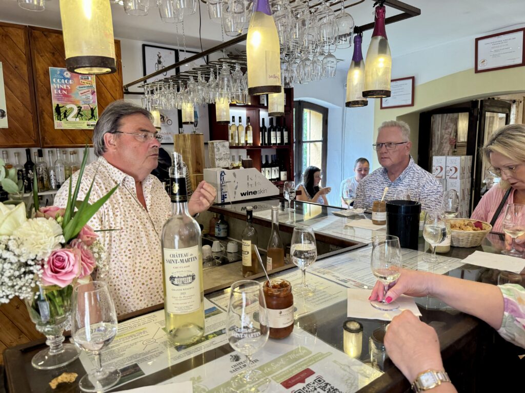 Peter Leading our Tasting