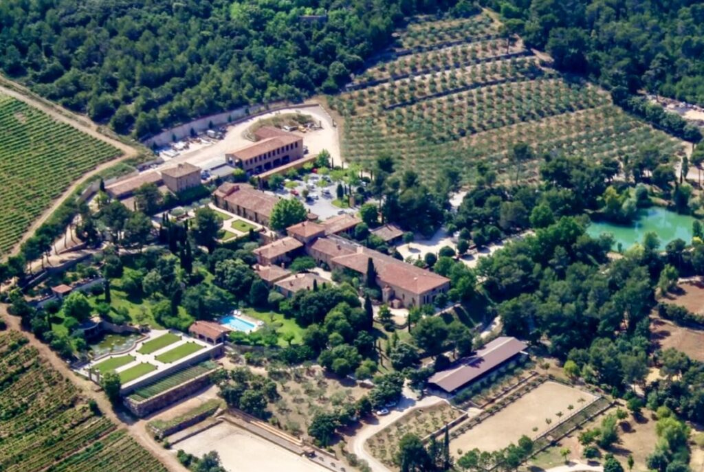 Aerial View of Château Font du Broc