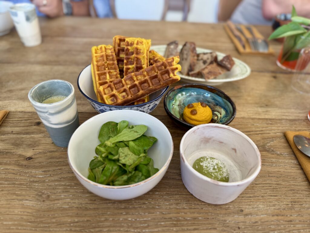 The Waffle and Dips at BEAM! Kitchen
