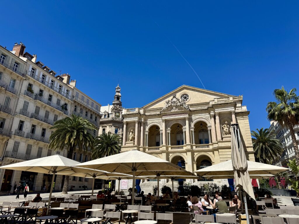 Place Victor Hugo and Toulon Opera House