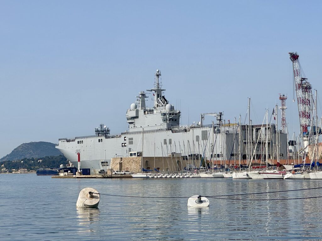 French ship Dixmude (L9015)
