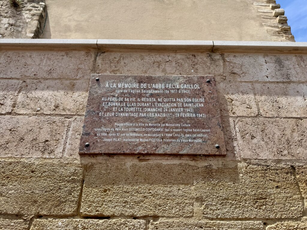 Tribute to Abbé Félix Caillol, Parish Priest