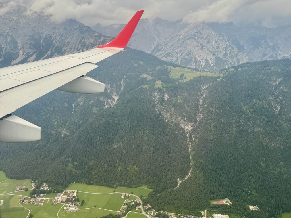 Descending into Innsbruck