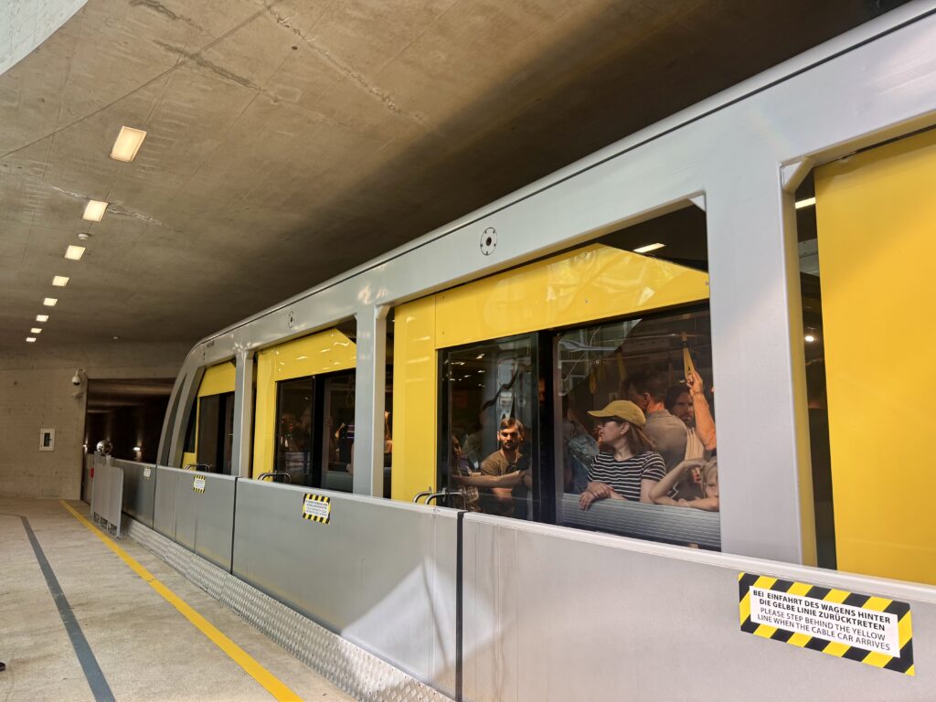 First Leg of the Nordkette Funicular