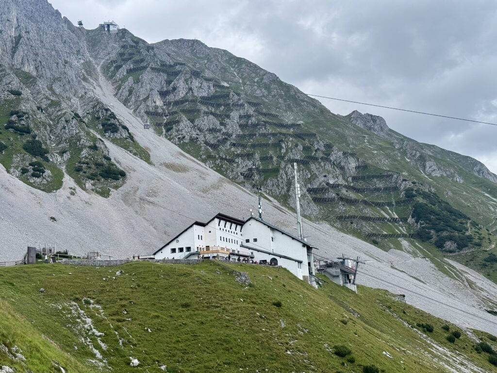 Restaurant Seegrube and the Top of Innsbruck in the Distance