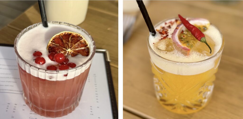 Cocktails at Ciel Rooftop