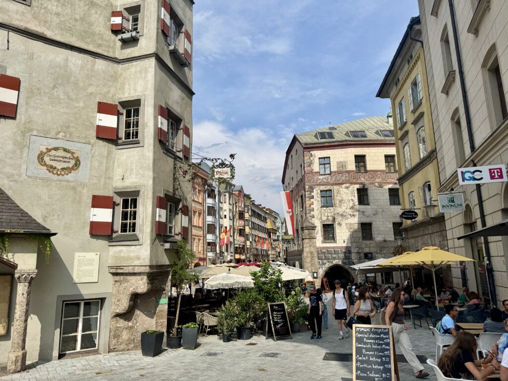 The Ottoburg and Old Town Innsbruck