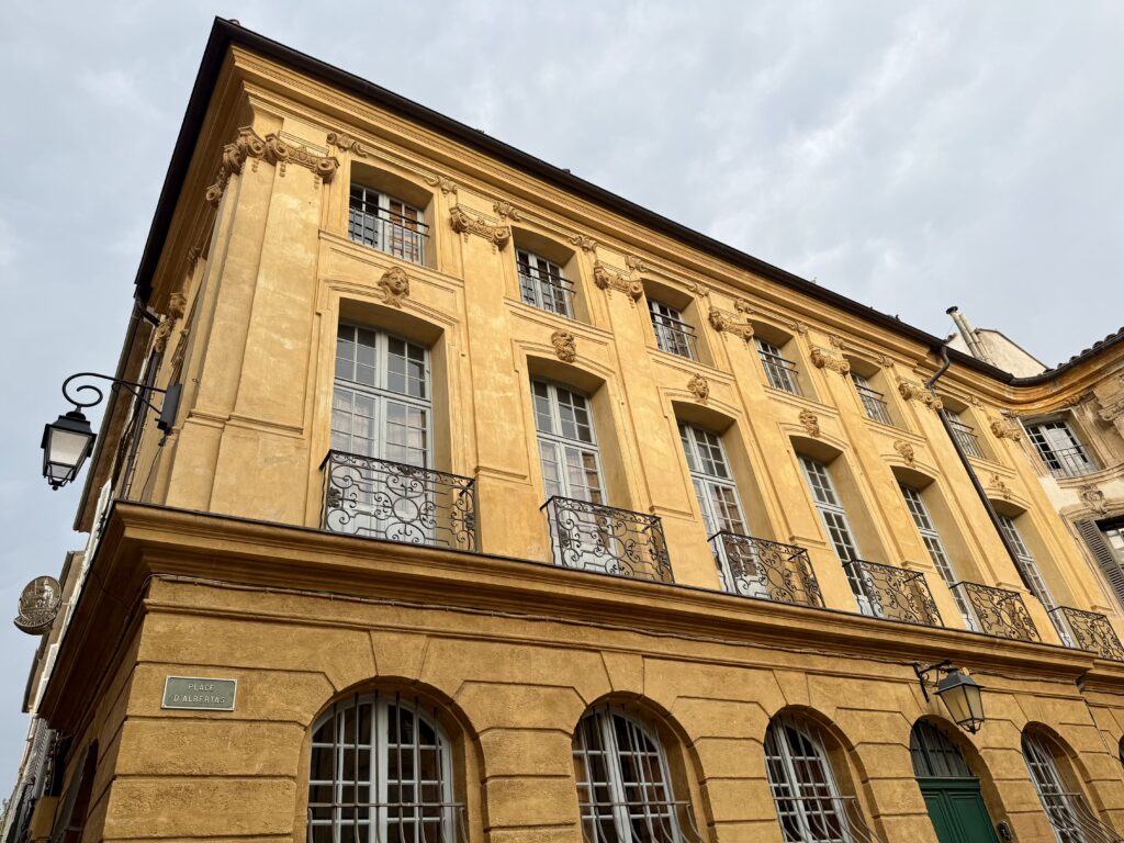 Place d'Albertas and the Phallic Balconies