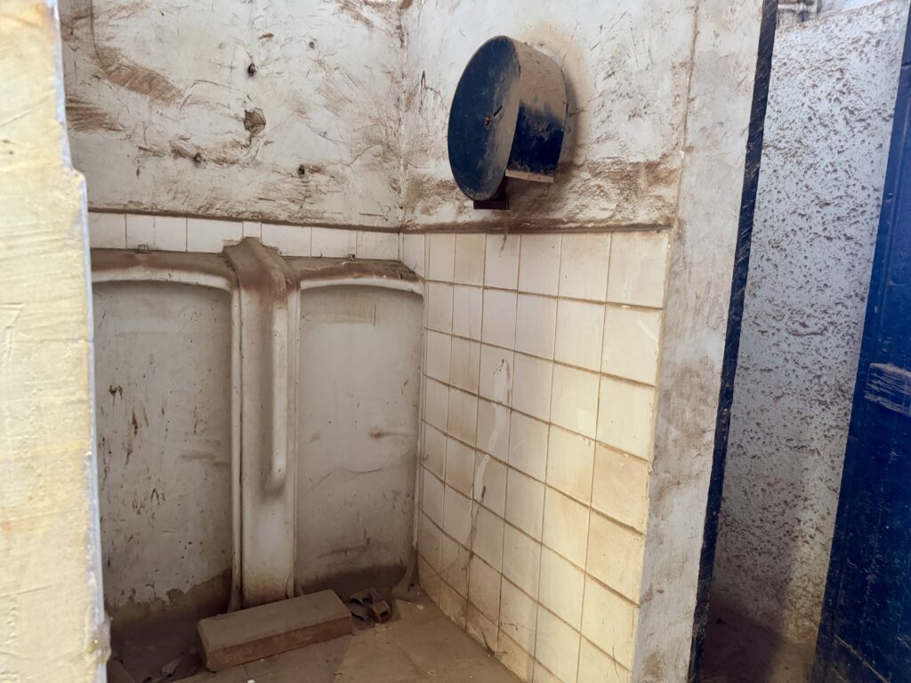 Camp des Milles Preserved Bathroom