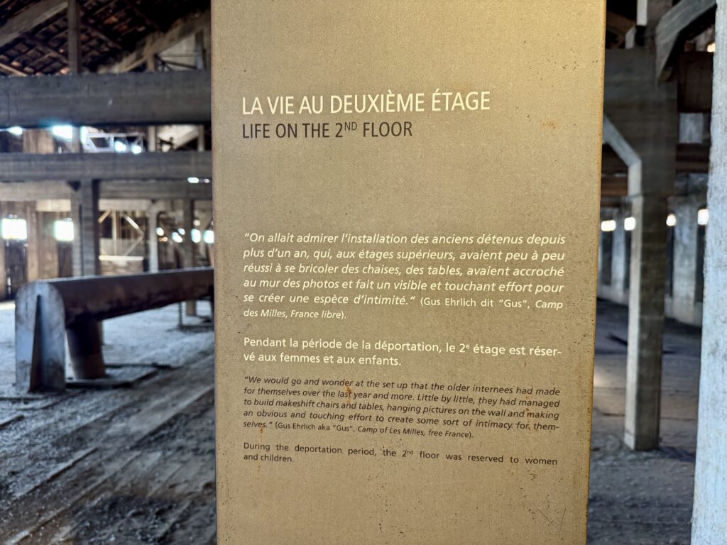 Prisoner Life on the Second Floor at Camp des Milles