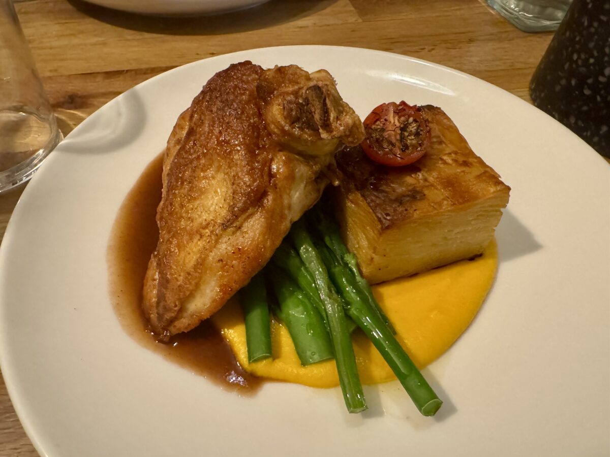 Roast Chicken at Synge & Co., Chamonix