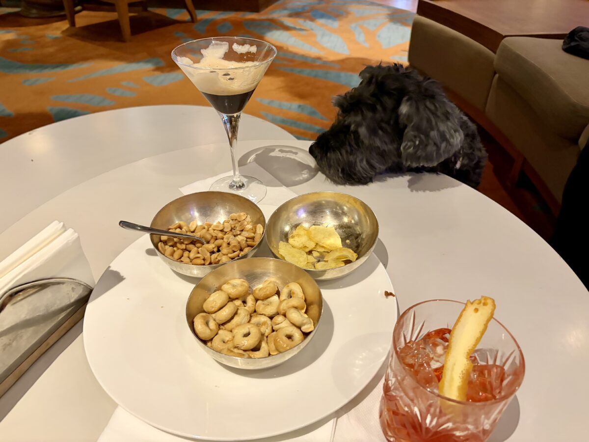 Drinks in the Hotel Bar and Lobby