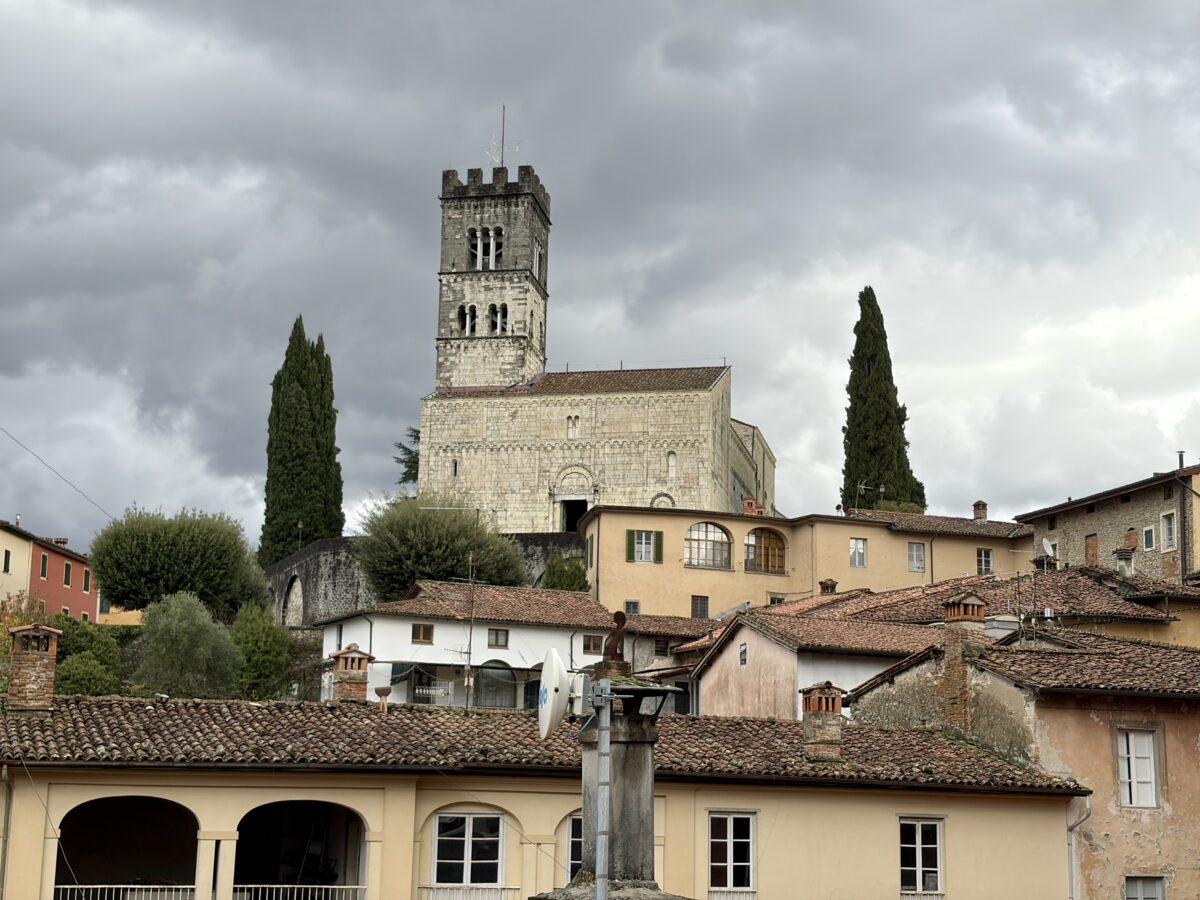 Cathedral of San Cristoforo in the Distance