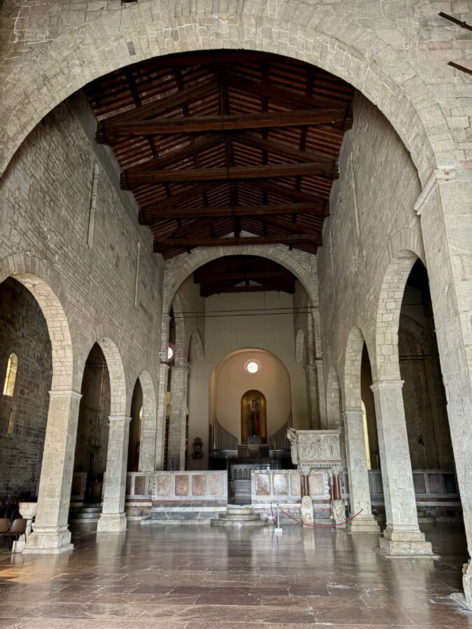 Inside Cathedral of San Cristoforo