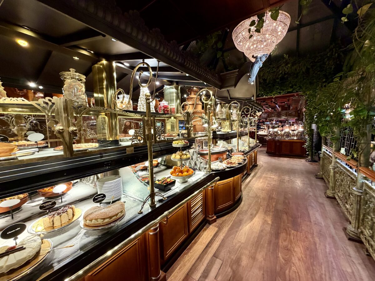 One View of the Dessert Layout at Les Grands Buffets