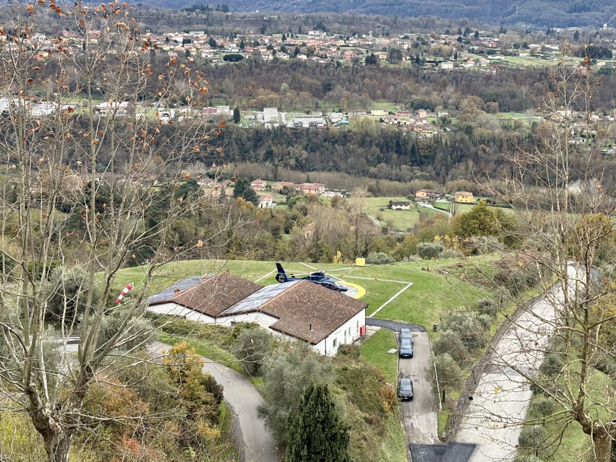 The Helipad at the Renaissance Tuscany Il Ciocco