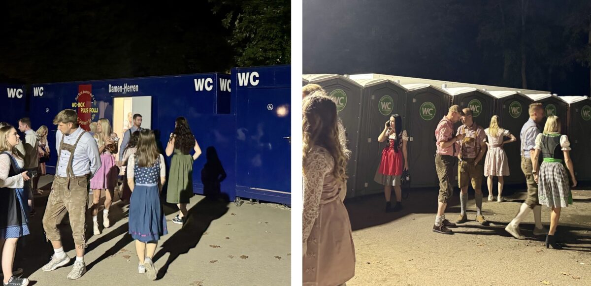 Oktoberfest Bathrooms