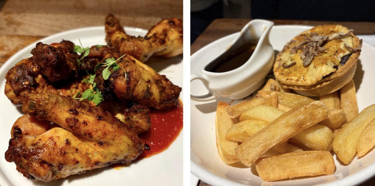 Dinner at The Bay Horse Tavern