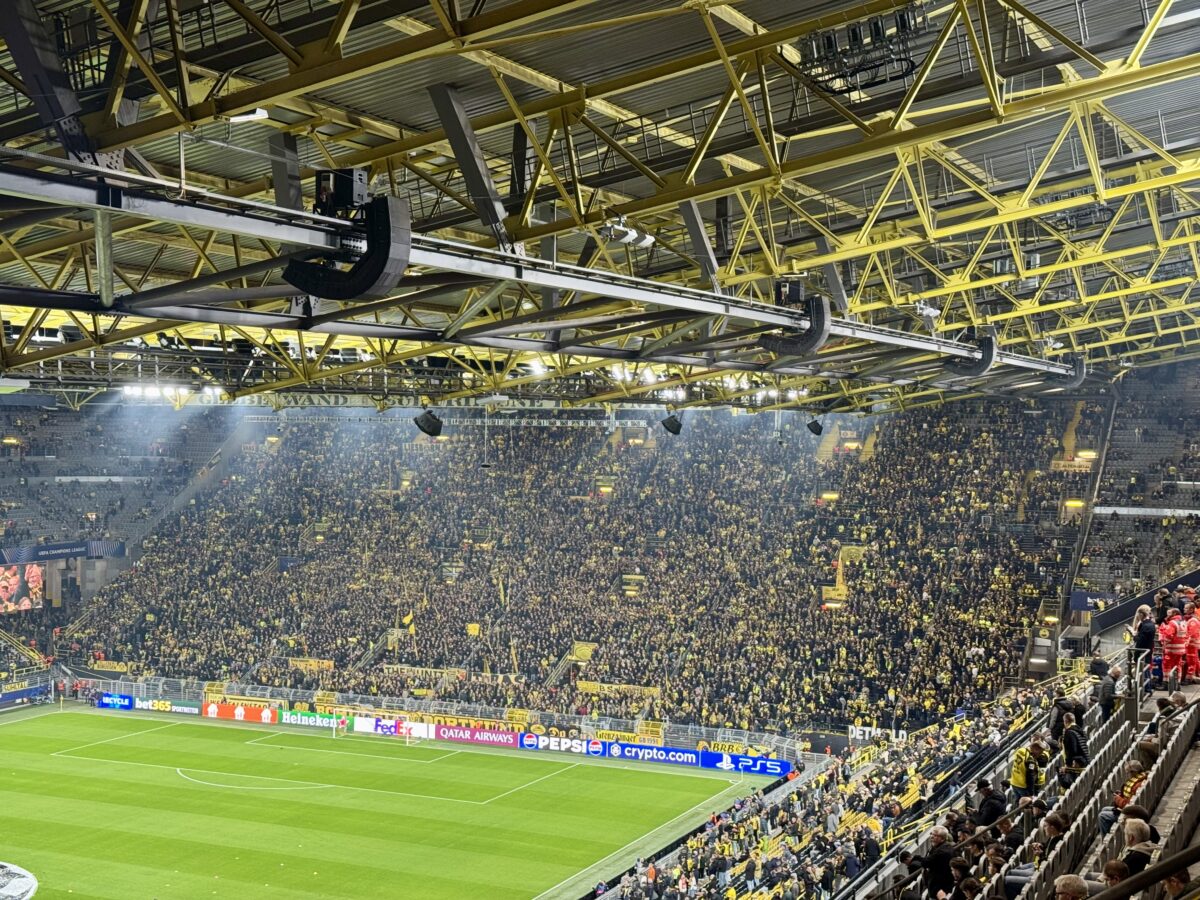 Dortmund's Yellow Wall - Team Supporters Section