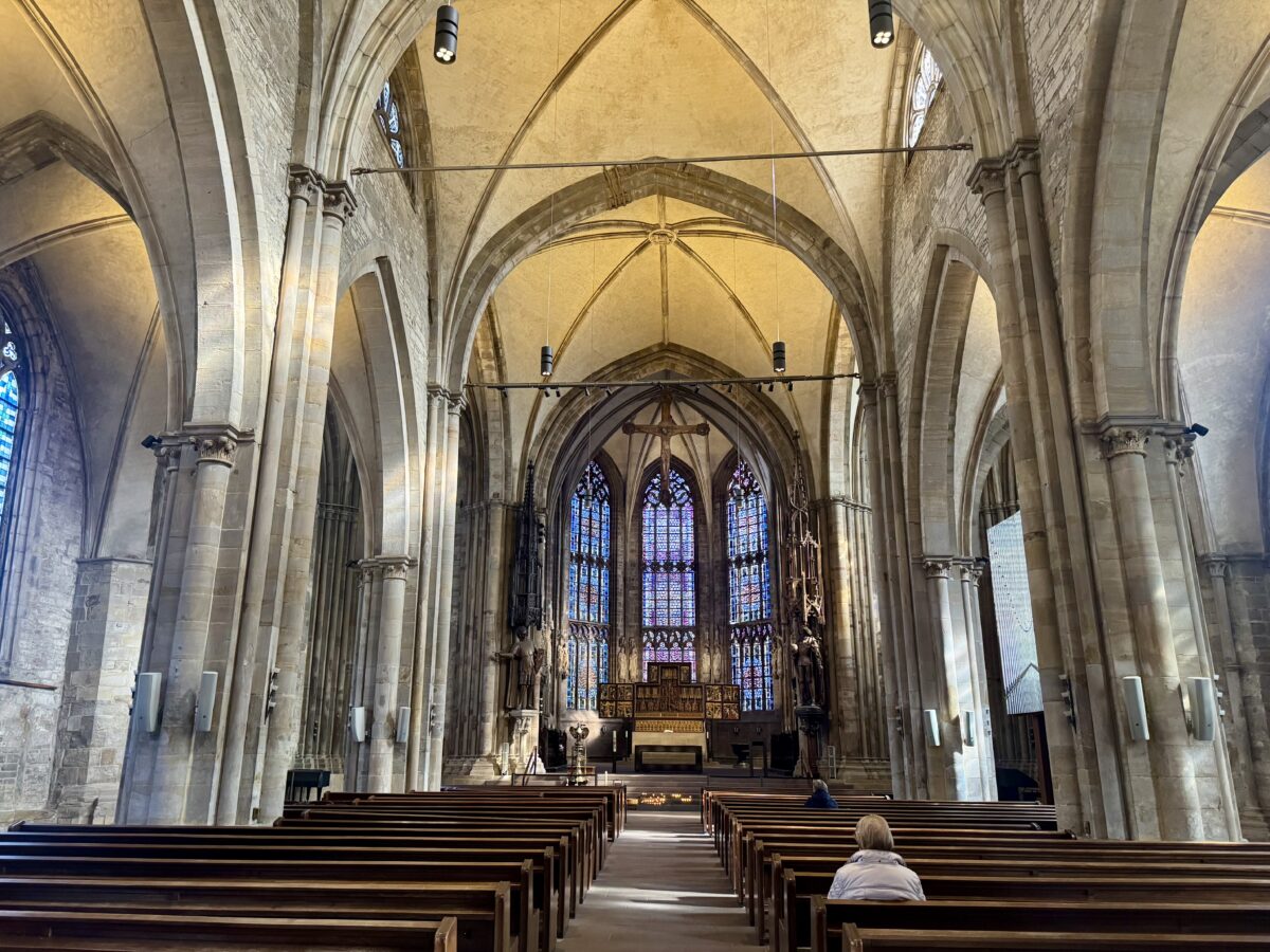 Inside St. Reinold's Church