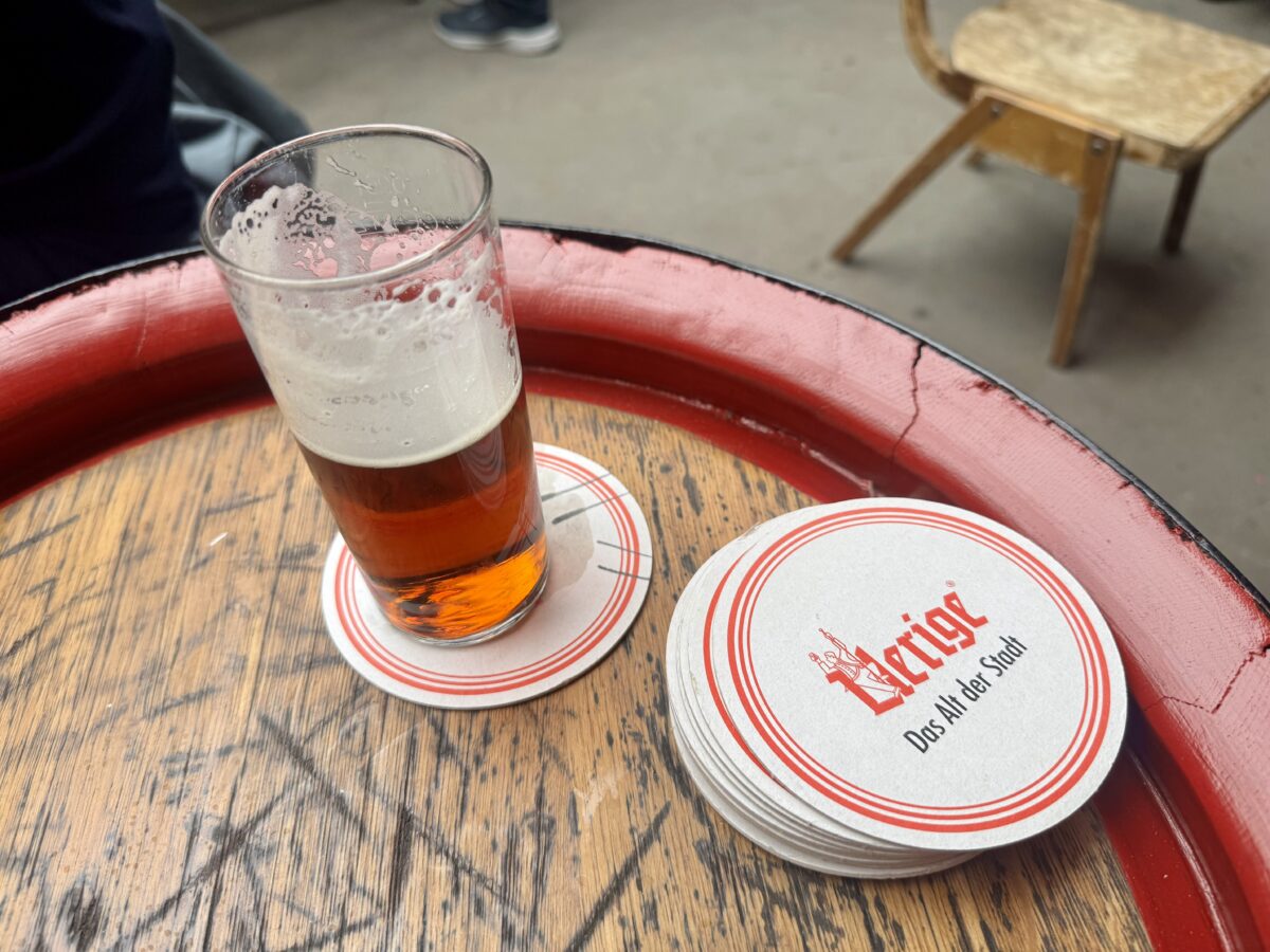 Altbier at Uerige