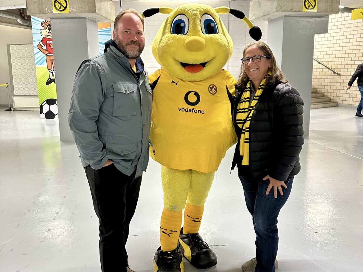 Nik, Emma the Bee and Julie