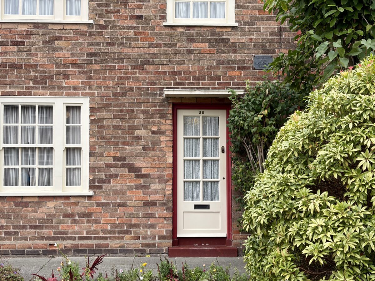 National Trust Plaque for the The McCartney Family Home