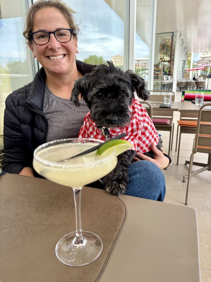 Julie and Koval at Sexy Tacos