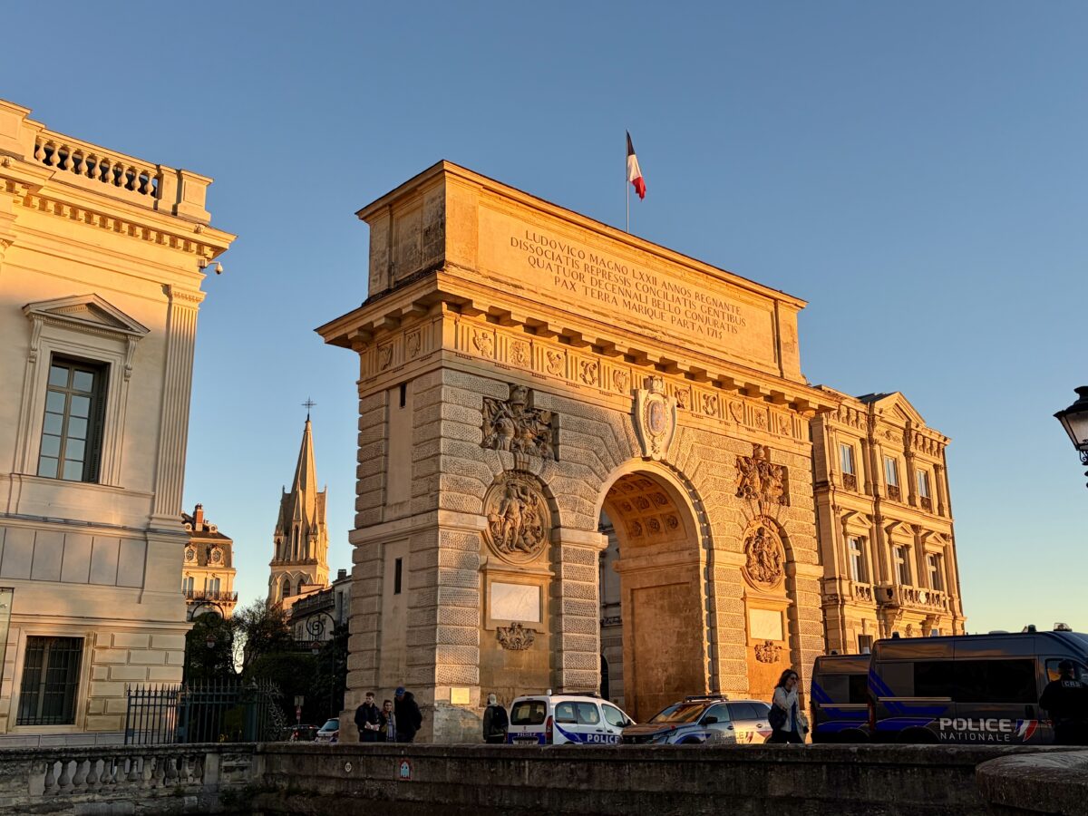 Montpellier's Arc de Triomphe