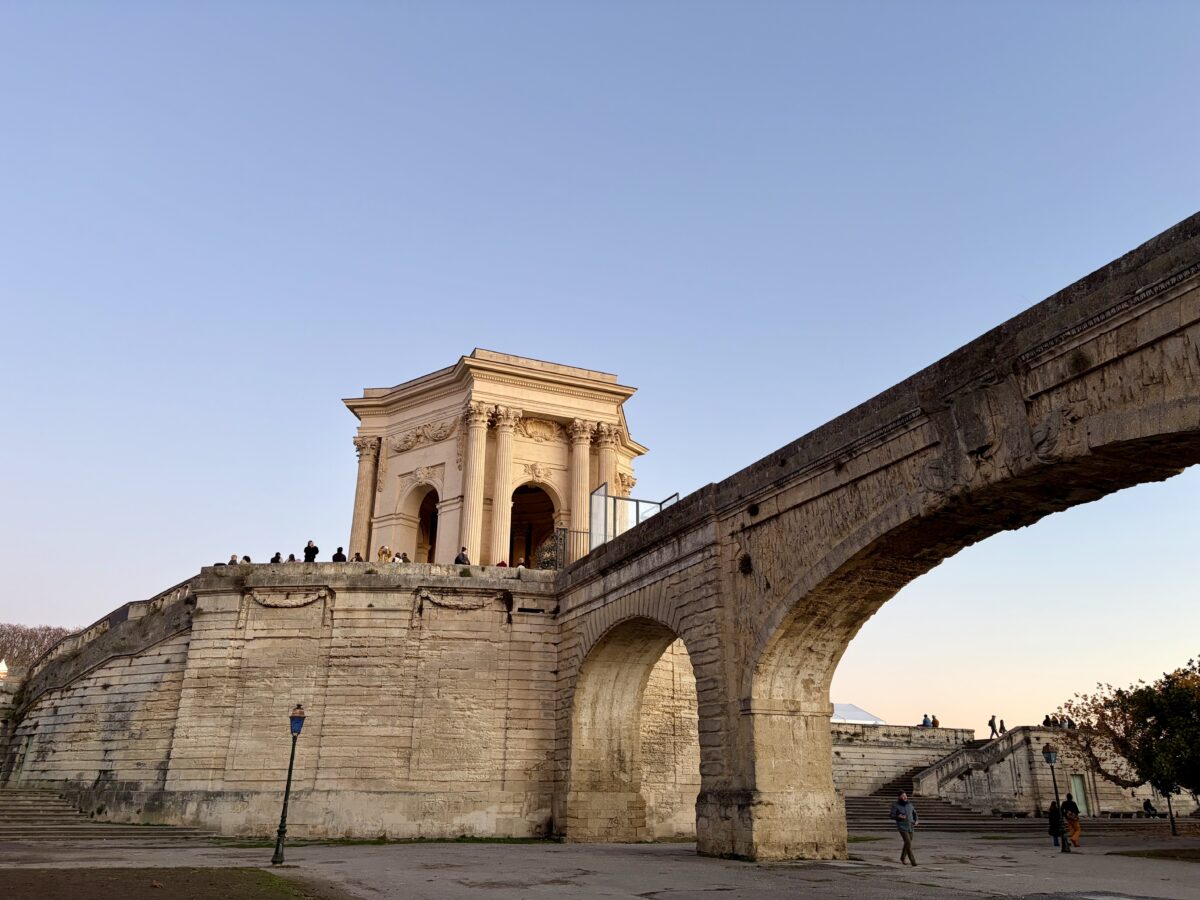 The Saint-Clément Aqueduct and Water Tower