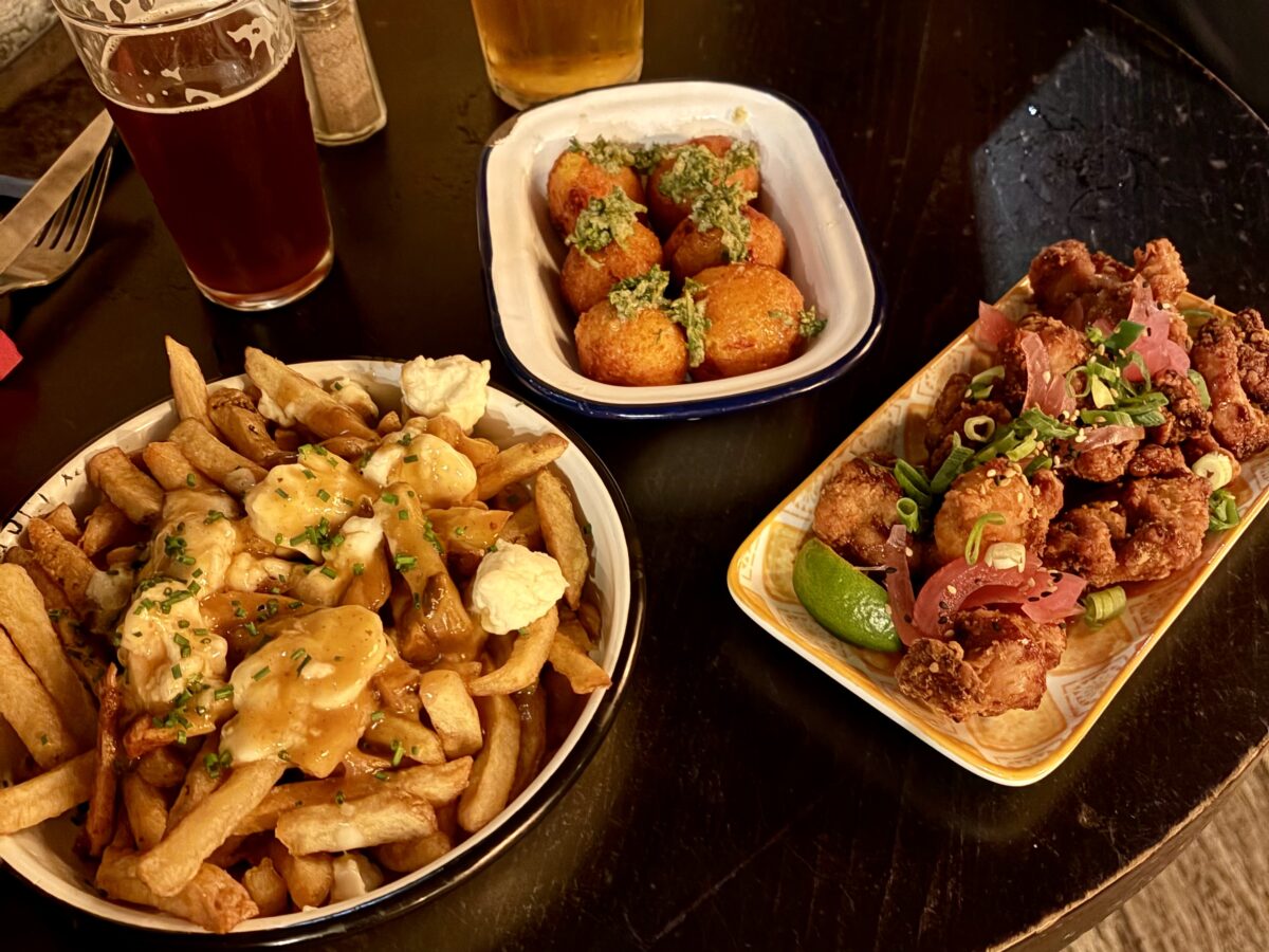 Food at Microbrasserie La Barbote