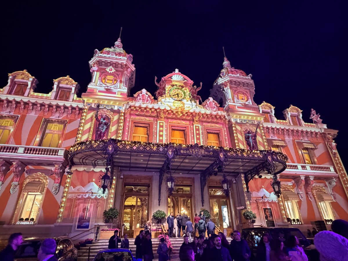 Casino Facade all Lit Up