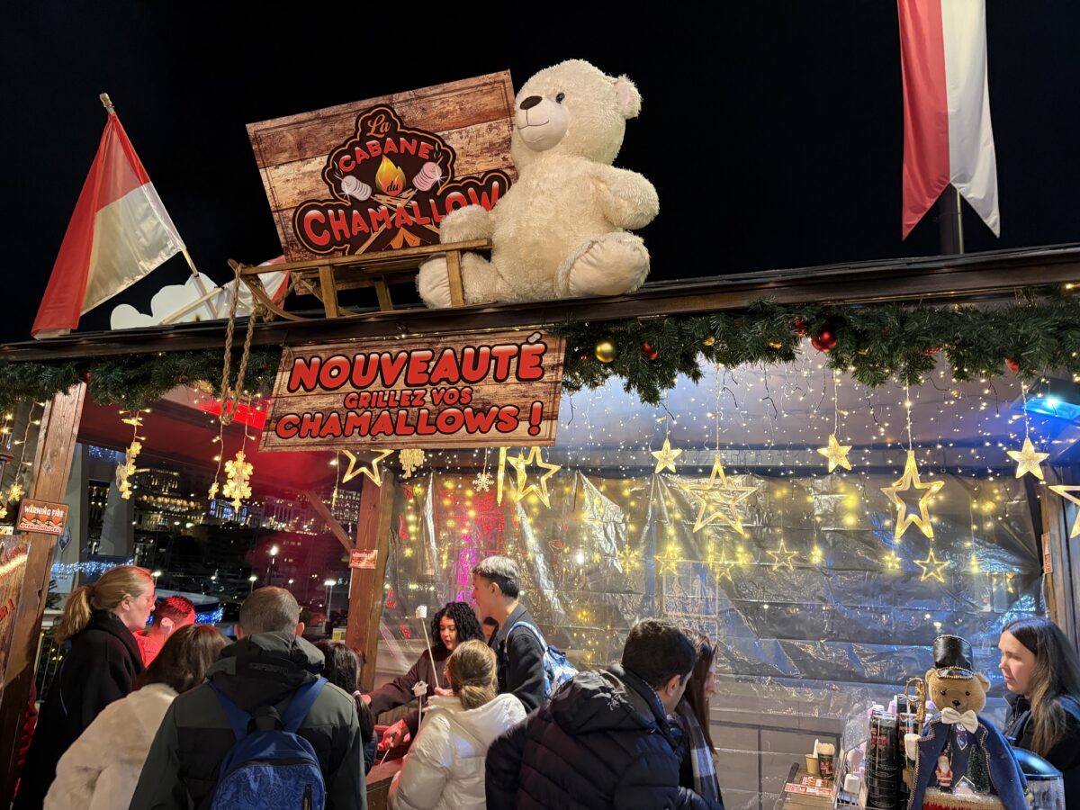 Bear Atop the Marshmallow Chalet