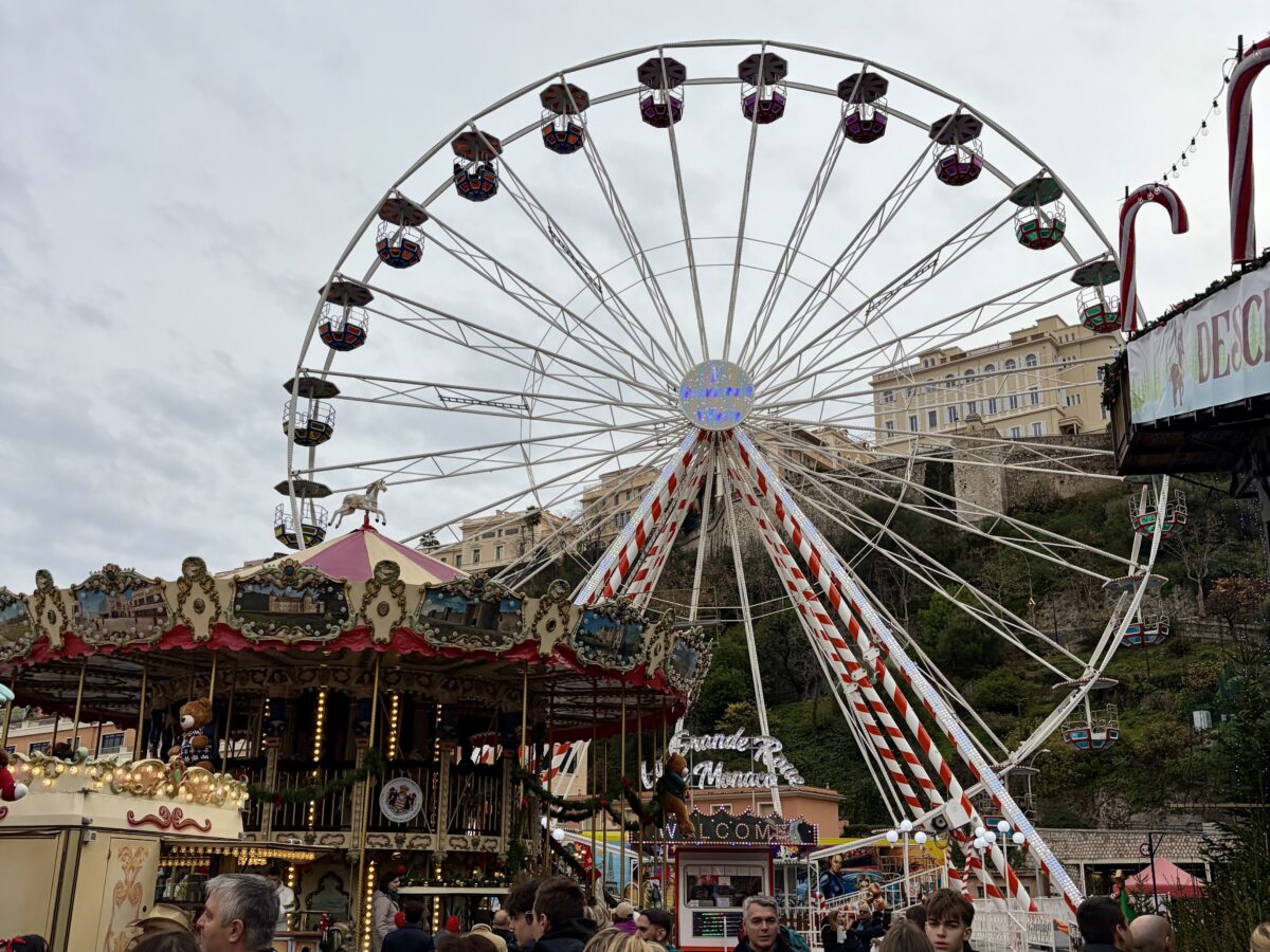 Monaco Christmas Market Ferris Wheel