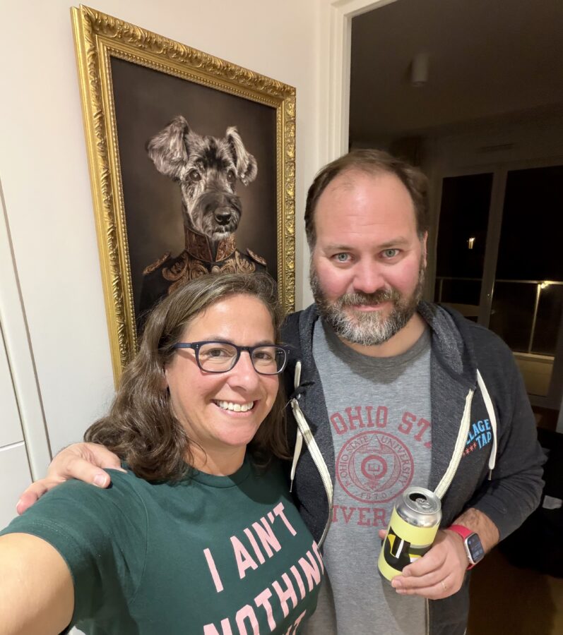 Koval's Imperial Portrait Hanging in our Apartment