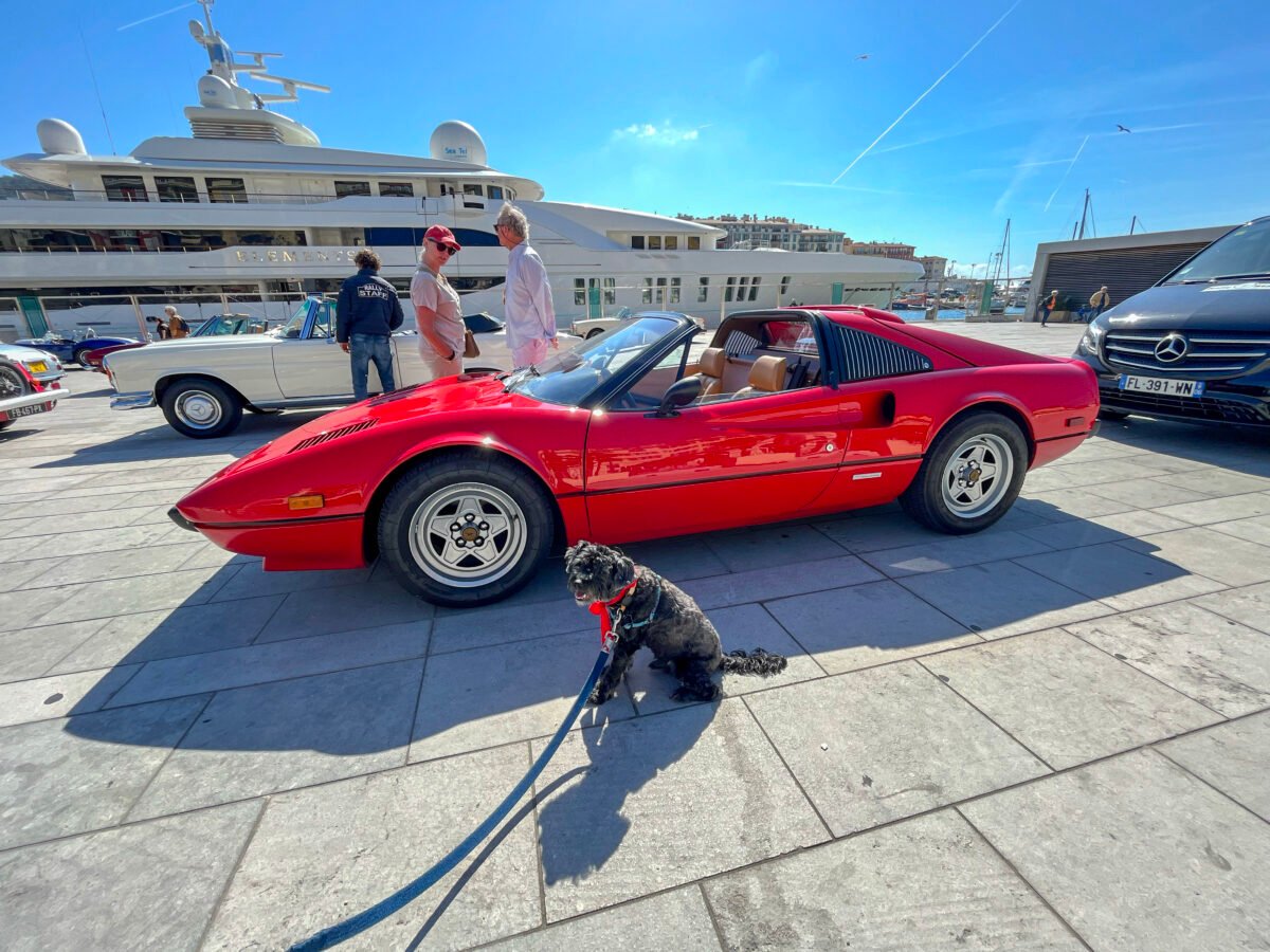 Koval with a Ferrari and a Yacht in Nice