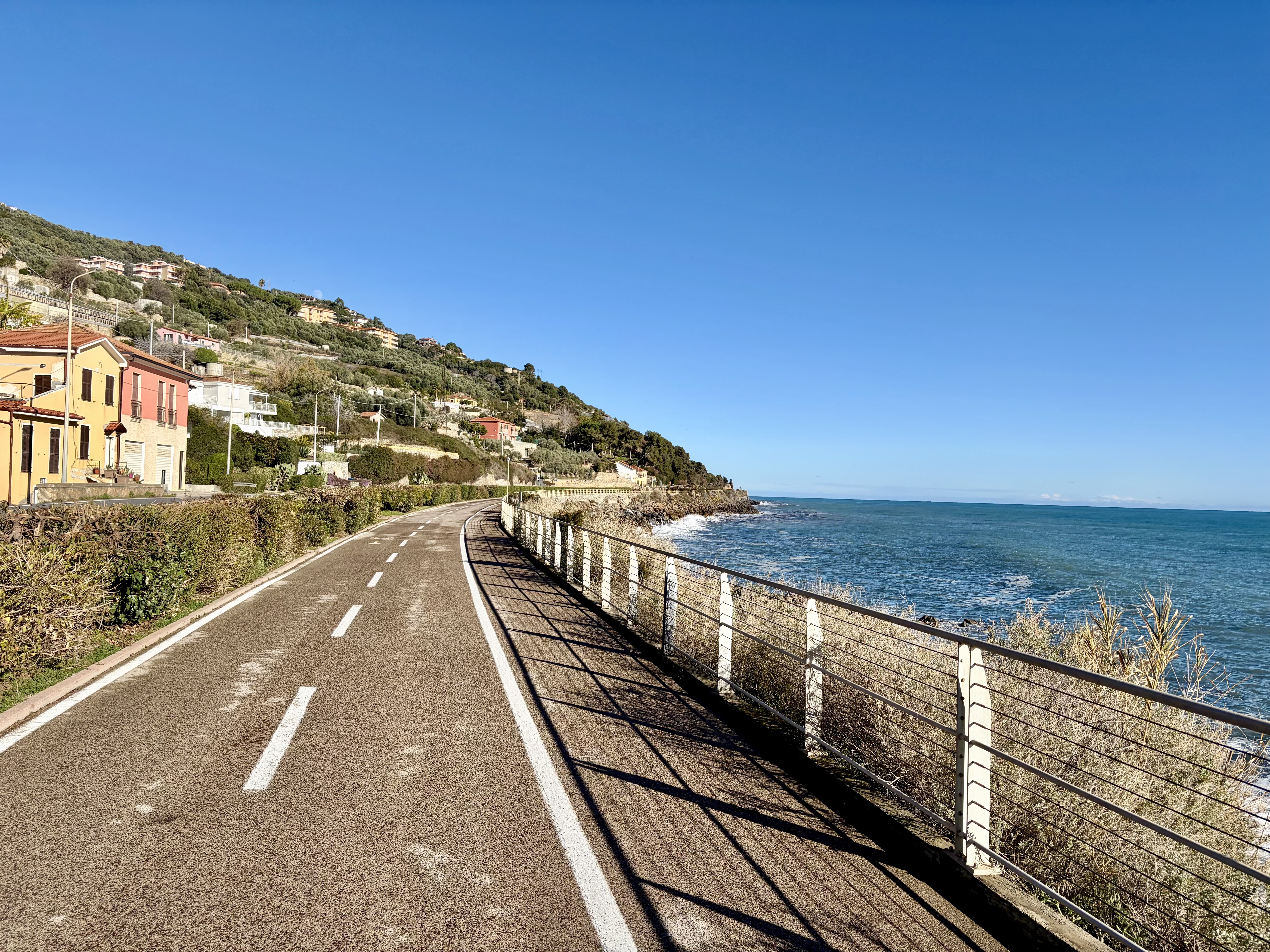 Biking the San Remo Cycle Path