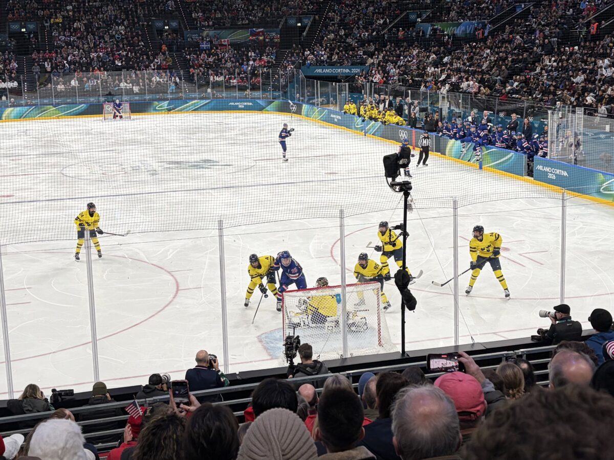 U.S.A. vs Sweden Women's Olympic Hockey