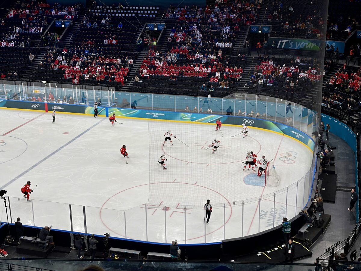 Canada vs. Switzerland Women's Olympic Hockey