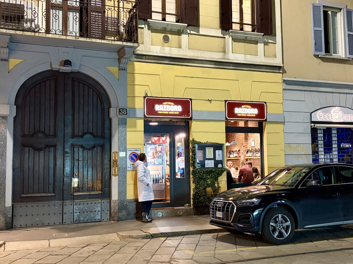 Razdora Restaurant in Milan
