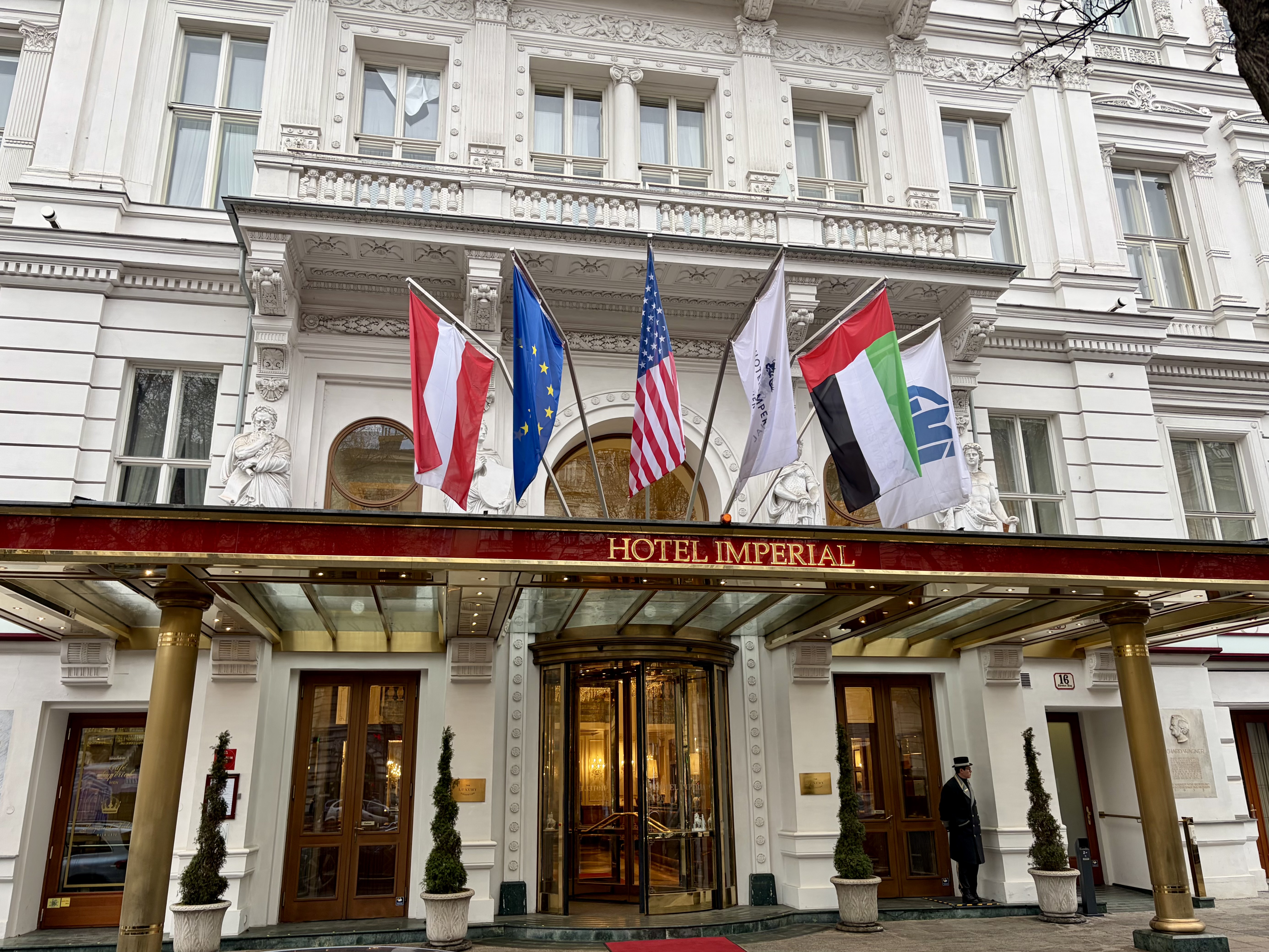 Staying at Hotel Imperial in Vienna